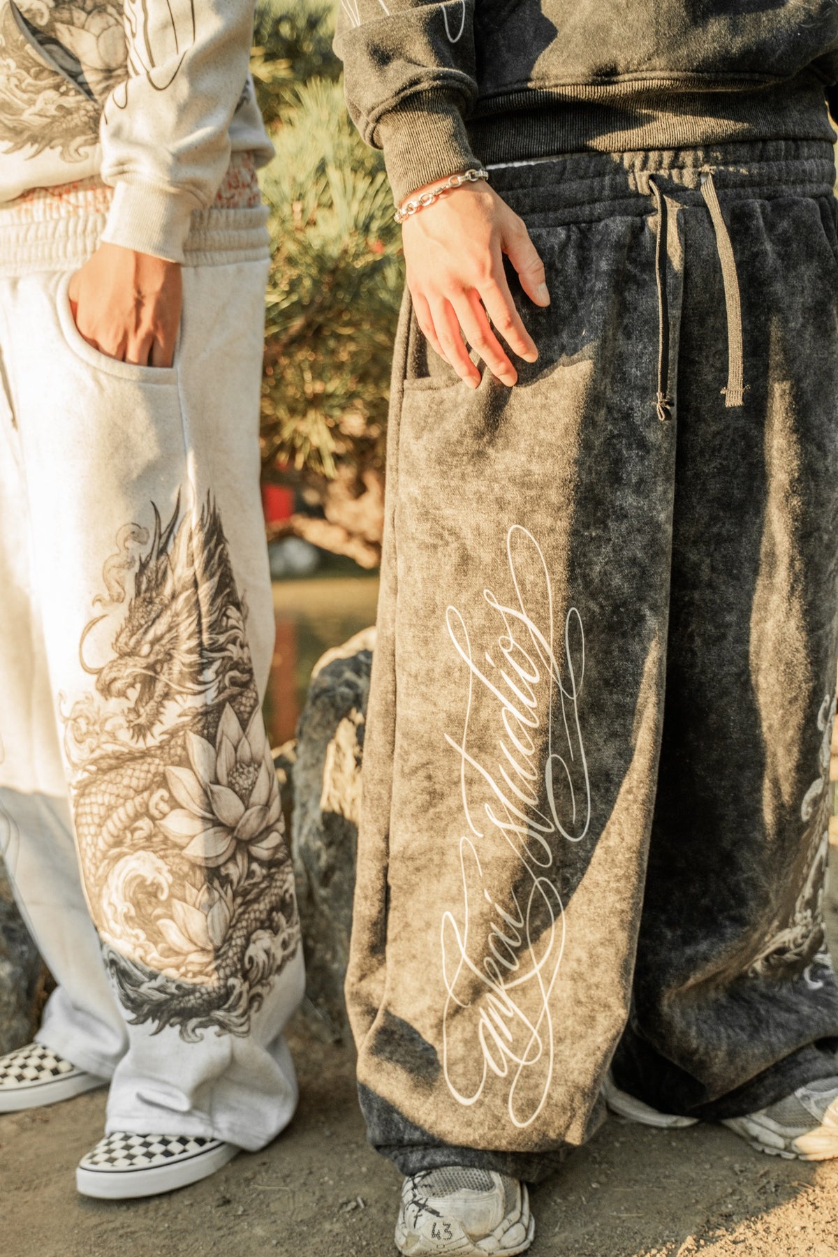 Sacred Bloom Sweatpants (Pre-made)