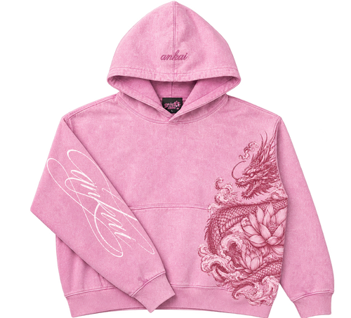 Sacred Bloom Hoodie (Pre-made) — Blush